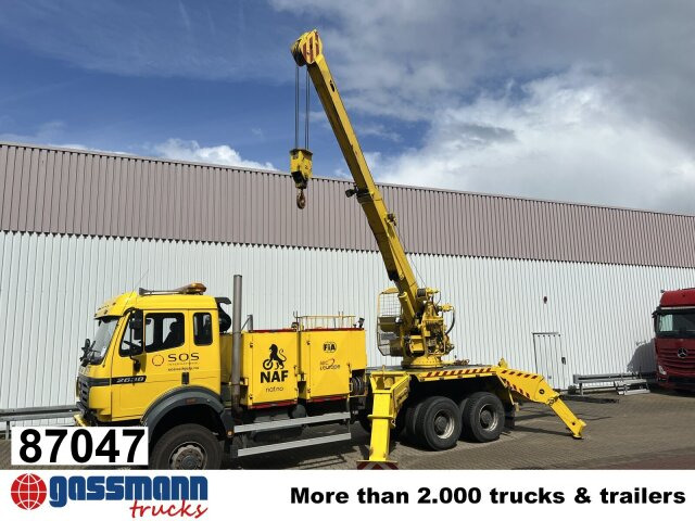 Mercedes-Benz SK II 2638/44 A 6x6, V8, Retarder, Kran, 2x - 起重车:图1 Mercedes-Benz SK II 2638/44 A 6x6, V8, Retarder, Kran, 2x - 起重车:图1