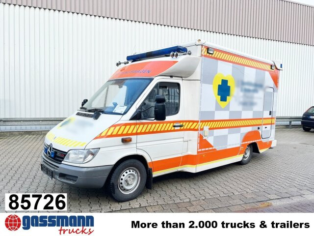 Mercedes-Benz Sprinter 313 CDI 4x2, Rettungswagen - 无侧窗厢式货车:图1 Mercedes-Benz Sprinter 313 CDI 4x2, Rettungswagen - 无侧窗厢式货车:图1