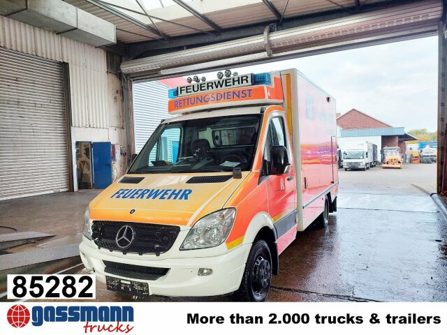 Mercedes-Benz Sprinter 515 CDI 4x2, Rettungswagen, Retarder - 无侧窗厢式货车:图1 Mercedes-Benz Sprinter 515 CDI 4x2, Rettungswagen, Retarder - 无侧窗厢式货车:图1