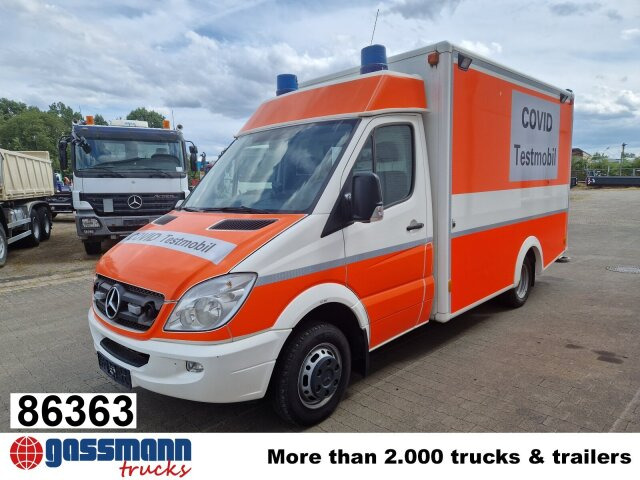 Mercedes-Benz Sprinter 516 CDI 4x2, Rettungswagen - 无侧窗厢式货车:图1 Mercedes-Benz Sprinter 516 CDI 4x2, Rettungswagen - 无侧窗厢式货车:图1