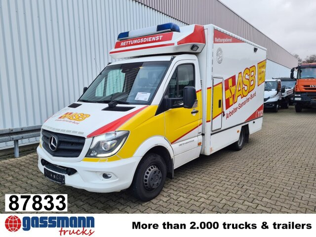 Mercedes-Benz Sprinter 516 CDI 4x2, Rettungswagen - 无侧窗厢式货车:图1 Mercedes-Benz Sprinter 516 CDI 4x2, Rettungswagen - 无侧窗厢式货车:图1