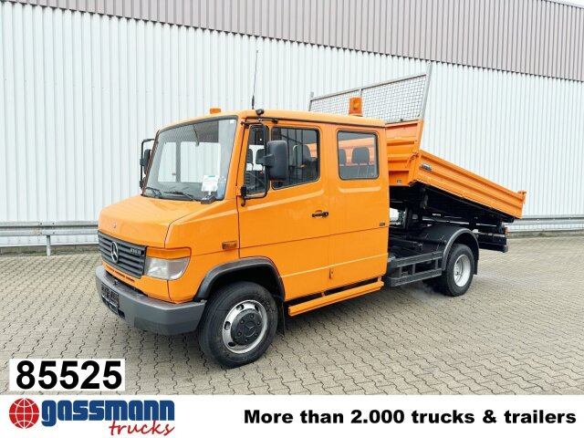 Mercedes-Benz Vario 816 D 4x2 Doka, 2x AHK, Meiller Kipper, - 翻斗货车, 康比货车:图1 Mercedes-Benz Vario 816 D 4x2 Doka, 2x AHK, Meiller Kipper, - 翻斗货车, 康比货车:图1
