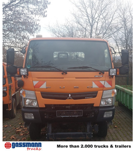 Mitsubishi Canter Fuso 6C18 4x4, Winterdienstausstattung, - 吊钩升降车:图4 Mitsubishi Canter Fuso 6C18 4x4, Winterdienstausstattung, - 吊钩升降车:图4