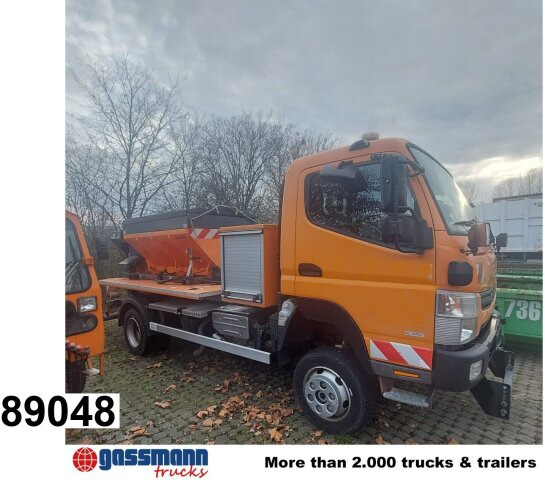 Mitsubishi Canter Fuso 6C18 4x4, Winterdienstausstattung, - 吊钩升降车:图1 Mitsubishi Canter Fuso 6C18 4x4, Winterdienstausstattung, - 吊钩升降车:图1