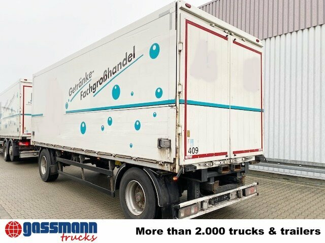 封闭厢式拖车 Orten PRASQ 18 Getränkeanhänger, Stapleraufnahme,：图10