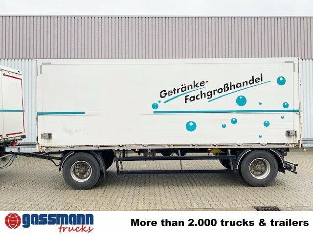 封闭厢式拖车 Orten PRASQ 18 Getränkeanhänger, Stapleraufnahme,：图9