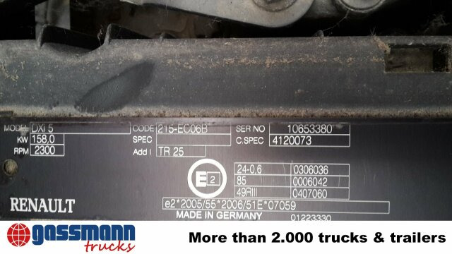 Renault Midlum 220 DXi 4x2Getränkekoffer TÜV:2019 - 饮料运输车:图5 Renault Midlum 220 DXi 4x2Getränkekoffer TÜV:2019 - 饮料运输车:图5