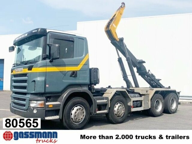 Scania R420 CB 8x4 MNZ, Retarder, Euro4 - 吊钩升降车:图1 Scania R420 CB 8x4 MNZ, Retarder, Euro4 - 吊钩升降车:图1