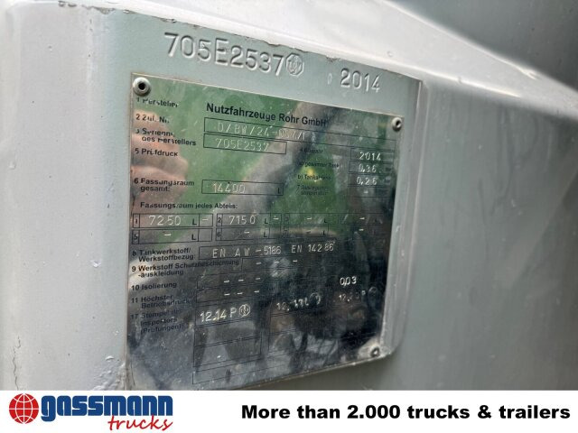 Scania R450 4x2, Retarder, ADR, Rohr Tank, ca. 14400l - 罐车:图5 Scania R450 4x2, Retarder, ADR, Rohr Tank, ca. 14400l - 罐车:图5