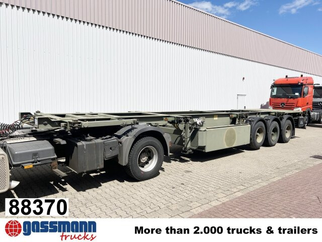 Schmitz Cargobull SCF 24 Containerchassis, 2x20/20/30/40ft, - 集装箱运输车/ 可拆卸车身的半拖车:图1 Schmitz Cargobull SCF 24 Containerchassis, 2x20/20/30/40ft, - 集装箱运输车/ 可拆卸车身的半拖车:图1