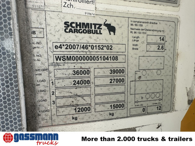 Schmitz Cargobull SKO 24/L-13.4 FP 60 COOL - 冷藏半拖车:图5 Schmitz Cargobull SKO 24/L-13.4 FP 60 COOL - 冷藏半拖车:图5