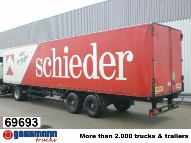 Spier SPIER SLG 2/90, Möbelkofferauflieger, 80 cbm, - 封闭厢式半拖车:图1 Spier SPIER SLG 2/90, Möbelkofferauflieger, 80 cbm, - 封闭厢式半拖车:图1