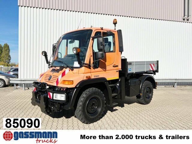 Unimog U 300 4x4, Kipper, Kommunalhydraulik, - 栏板式/ 平板卡车, 市政/ 专用车辆:图1 Unimog U 300 4x4, Kipper, Kommunalhydraulik, - 栏板式/ 平板卡车, 市政/ 专用车辆:图1