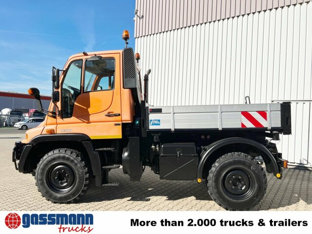 Unimog U 300 4x4, Kipper, Kommunalhydraulik, - 栏板式/ 平板卡车, 市政/ 专用车辆:图2 Unimog U 300 4x4, Kipper, Kommunalhydraulik, - 栏板式/ 平板卡车, 市政/ 专用车辆:图2
