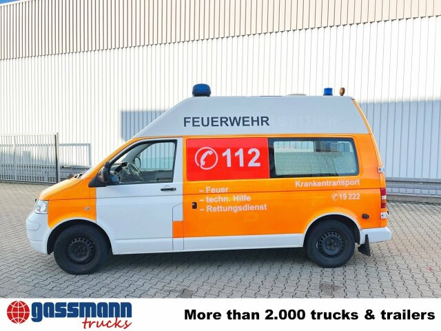 Volkswagen T5 2.5 TDI 4x2, Krankenwagen - 救护车:图4 Volkswagen T5 2.5 TDI 4x2, Krankenwagen - 救护车:图4