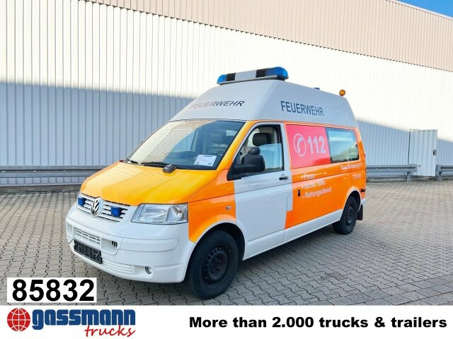 Volkswagen T5 2.5 TDI 4x2, Krankenwagen - 救护车:图1 Volkswagen T5 2.5 TDI 4x2, Krankenwagen - 救护车:图1