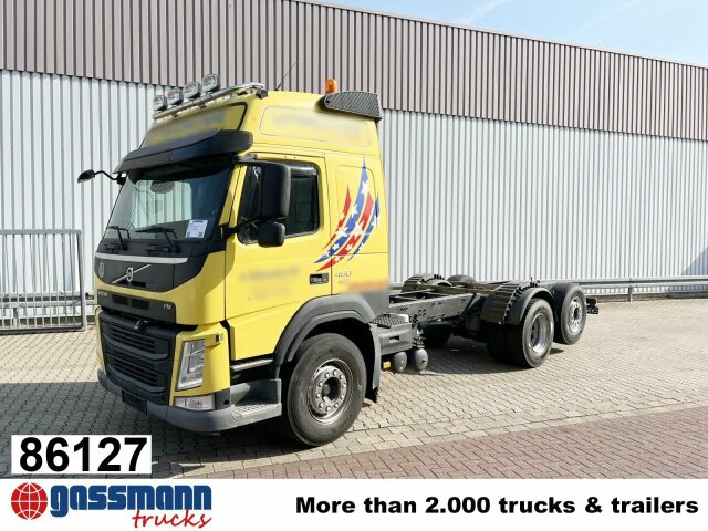 Volvo FM 450 6x2, Motorabtrieb, Lenk-/Liftachse - 驾驶室底盘卡车:图1 Volvo FM 450 6x2, Motorabtrieb, Lenk-/Liftachse - 驾驶室底盘卡车:图1