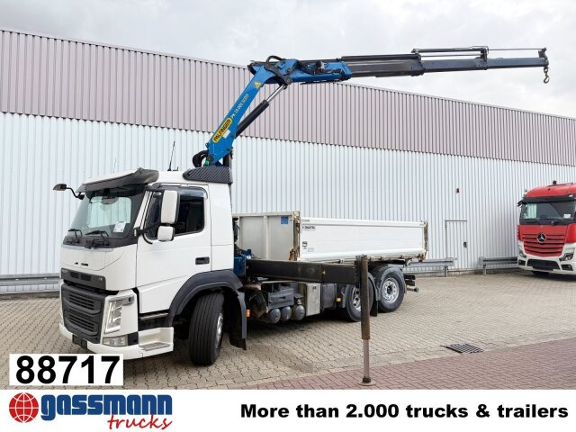 Volvo FM 460 6x2, Lenk-/Liftachse, Alu-Bordwände, - 翻斗车, 起重车:图1 Volvo FM 460 6x2, Lenk-/Liftachse, Alu-Bordwände, - 翻斗车, 起重车:图1