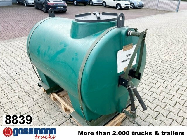 Wassertank 1000l Kunststoff, 10x Vorhanden! - 储罐:图1 Wassertank 1000l Kunststoff, 10x Vorhanden! - 储罐:图1