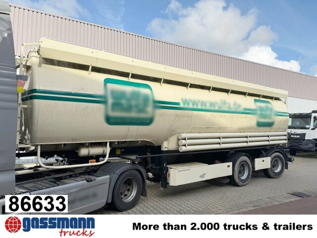 Welgro 97WSL 33-24 Siloauflieger, Lenkachse, 8 - 筒仓拖车:图1 Welgro 97WSL 33-24 Siloauflieger, Lenkachse, 8 - 筒仓拖车:图1