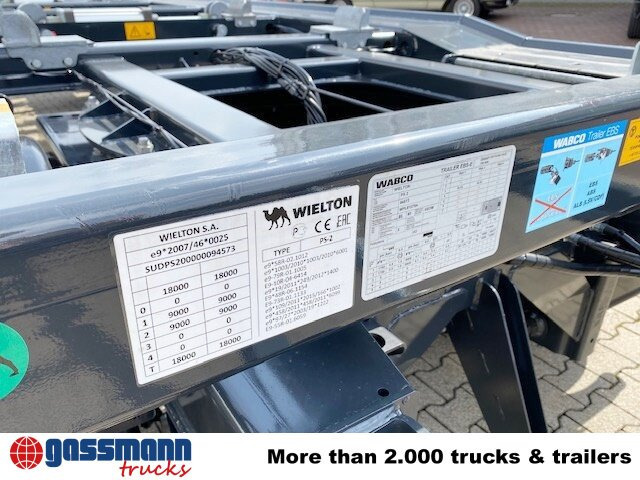 Wielton PS2P70B Abrollanhänger bis 7,25 m Behälter - 滚出式/ 箕斗拖车:图4 Wielton PS2P70B Abrollanhänger bis 7,25 m Behälter - 滚出式/ 箕斗拖车:图4