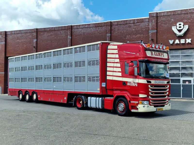 Berdex Scania R450 + 3 deck livestock - Water &Ventilation - Loadlift - - 牲畜运输半拖车:图2 Berdex Scania R450 + 3 deck livestock - Water &Ventilation - Loadlift - - 牲畜运输半拖车:图2