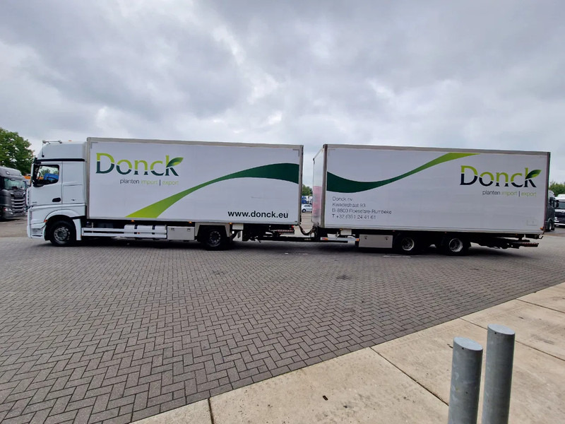 Mercedes-Benz Actros 1942 4x2 - Box with Loadlift - Full air + Pacton Trailer Loadlift - Heating system - 厢式卡车:图4 Mercedes-Benz Actros 1942 4x2 - Box with Loadlift - Full air + Pacton Trailer Loadlift - Heating system - 厢式卡车:图4