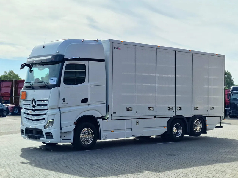 Mercedes-Benz Actros 2545 6x2*4 - Box with sidedoors - Loadlift - Steering axle - Full air - Camera - 厢式卡车:图3 Mercedes-Benz Actros 2545 6x2*4 - Box with sidedoors - Loadlift - Steering axle - Full air - Camera - 厢式卡车:图3