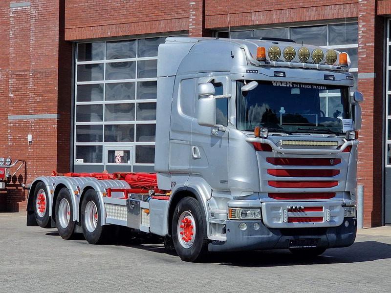 Scania R490 8x4*4 - HIAB XR24SL58 24T hooklift - Euro 6 - Full air - Steering axle - 吊钩升降车:图3 Scania R490 8x4*4 - HIAB XR24SL58 24T hooklift - Euro 6 - Full air - Steering axle - 吊钩升降车:图3