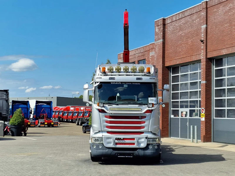 Scania R490 8x4*4 - HIAB XR24SL58 24T hooklift - Euro 6 - Full air - Steering axle - 吊钩升降车:图4 Scania R490 8x4*4 - HIAB XR24SL58 24T hooklift - Euro 6 - Full air - Steering axle - 吊钩升降车:图4
