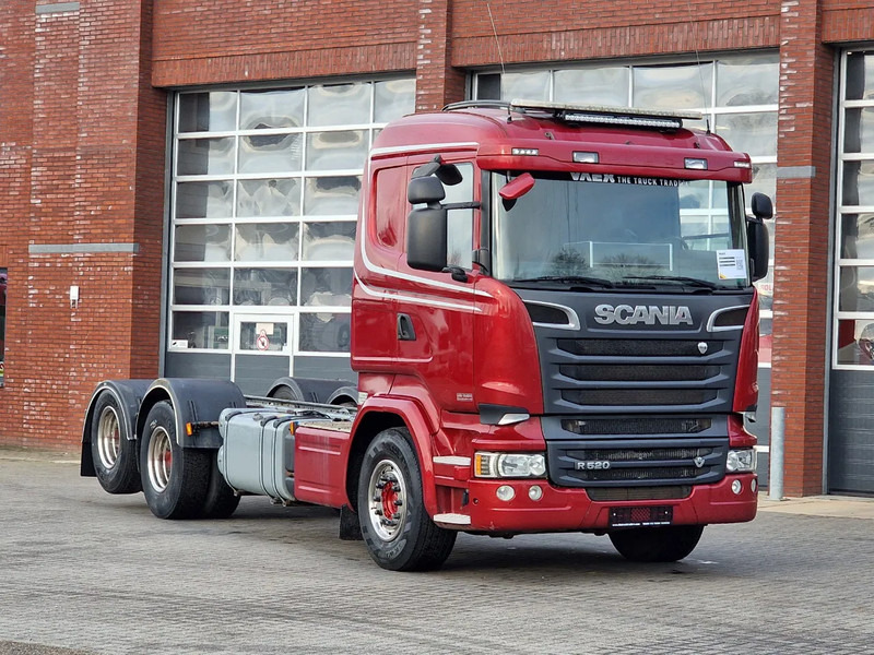 Scania R520 V8 6x2 Chassis - 4.50 WB - Euro 6 - Full air - 驾驶室底盘卡车:图1 Scania R520 V8 6x2 Chassis - 4.50 WB - Euro 6 - Full air - 驾驶室底盘卡车:图1