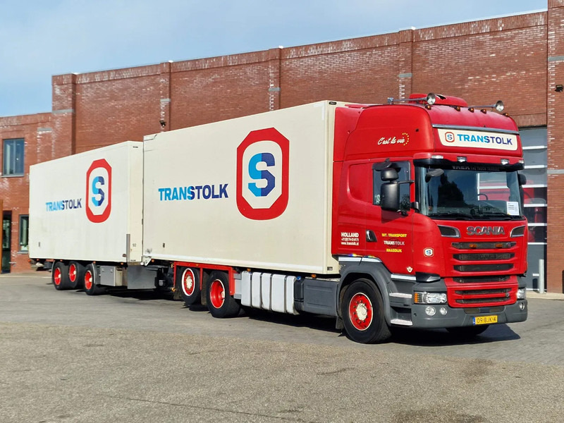 Scania R580 Topline 6x2*4 Frigo + Burg trailer - Retarder - Steering axle - Night clima - 冷藏车:图1 Scania R580 Topline 6x2*4 Frigo + Burg trailer - Retarder - Steering axle - Night clima - 冷藏车:图1