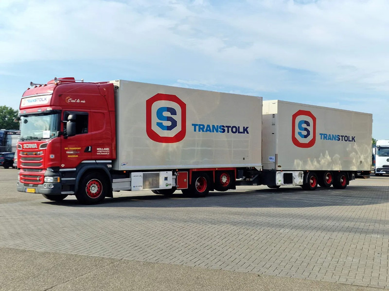 Scania R580 Topline 6x2*4 Frigo + Burg trailer - Retarder - Steering axle - Night clima - 冷藏车:图3 Scania R580 Topline 6x2*4 Frigo + Burg trailer - Retarder - Steering axle - Night clima - 冷藏车:图3