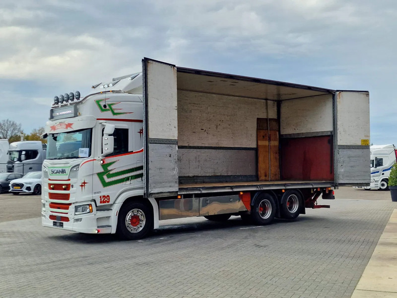 Scania R580 V8 NGS Highline 6x2 - Box with sidedoors - Loadlift - Retarder - Full air - 475 wb - 厢式卡车:图4 Scania R580 V8 NGS Highline 6x2 - Box with sidedoors - Loadlift - Retarder - Full air - 475 wb - 厢式卡车:图4