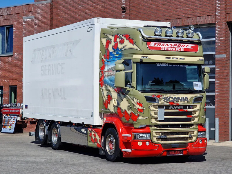 Scania R580 V8 Topline 6x2 - Box with sidedoors - Retarder - Full air - 4.55WB - 厢式卡车:图1 Scania R580 V8 Topline 6x2 - Box with sidedoors - Retarder - Full air - 4.55WB - 厢式卡车:图1