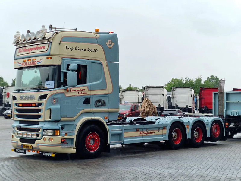 Scania R620 Topline 8x4 - Retarder - Full air - Custom interior - Show truck - HUB reduction - 驾驶室底盘卡车:图3 Scania R620 Topline 8x4 - Retarder - Full air - Custom interior - Show truck - HUB reduction - 驾驶室底盘卡车:图3