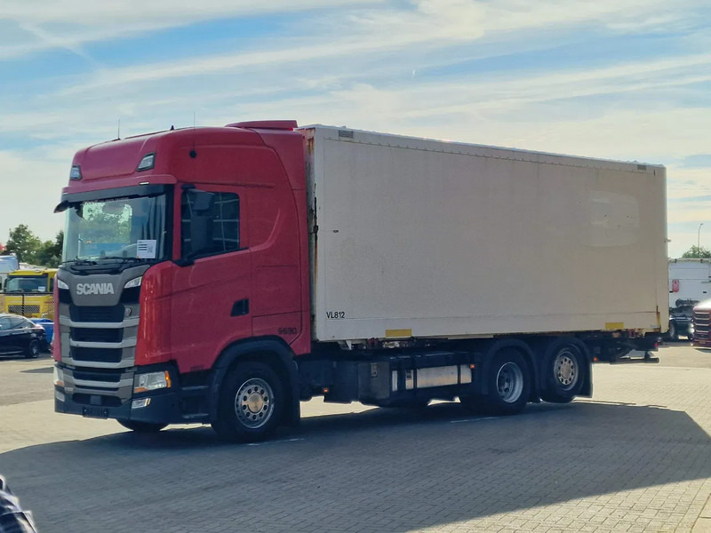 Scania S500 NGS Highline 6x2 - BDF - Full air - Loadlift - Box - Navi - Retarder - 集装箱运输车/ 可拆卸车身的卡车:图3 Scania S500 NGS Highline 6x2 - BDF - Full air - Loadlift - Box - Navi - Retarder - 集装箱运输车/ 可拆卸车身的卡车:图3