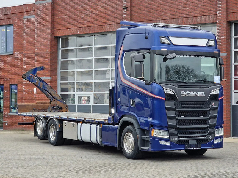 Scania S580 V8 NGS Highline 6x2*4 - Full air - Steering axle - Retarder - 箕斗装载车:图1 Scania S580 V8 NGS Highline 6x2*4 - Full air - Steering axle - Retarder - 箕斗装载车:图1