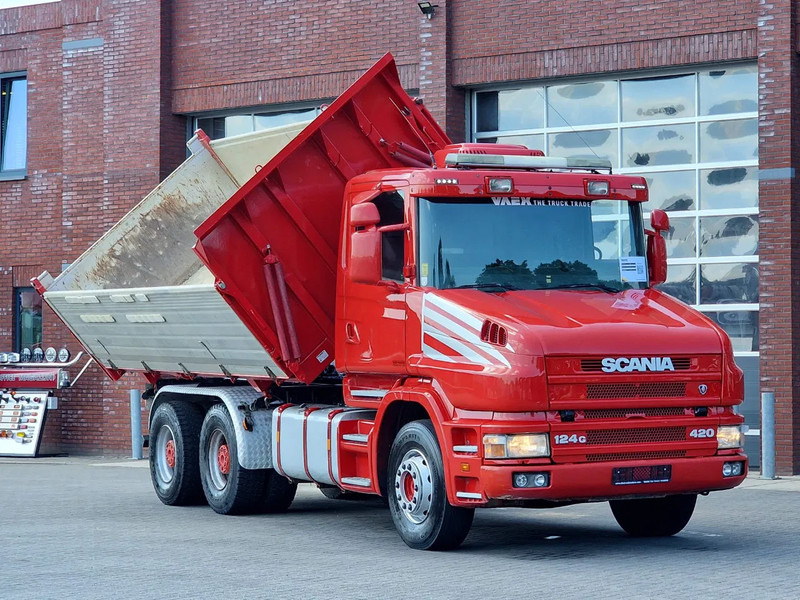 Scania T124-420 6x4 - Tipper - Retarder - Full steel - HUB Reduction - Manual gearbox - 翻斗车:图2 Scania T124-420 6x4 - Tipper - Retarder - Full steel - HUB Reduction - Manual gearbox - 翻斗车:图2