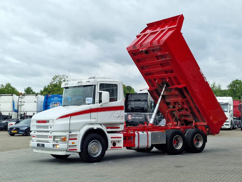 Scania T124-470 6x2 - Tipper - Manual gearbox - Full steel - Robson Drive - New Engine - Torpedo/Hauber - 翻斗车:图4 Scania T124-470 6x2 - Tipper - Manual gearbox - Full steel - Robson Drive - New Engine - Torpedo/Hauber - 翻斗车:图4