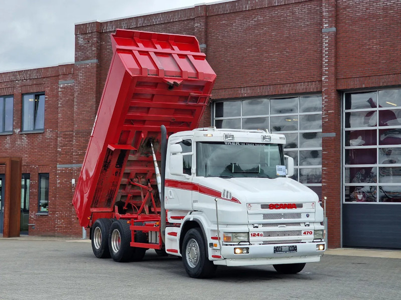 Scania T124-470 6x2 - Tipper - Manual gearbox - Full steel - Robson Drive - New Engine - Torpedo/Hauber - 翻斗车:图1 Scania T124-470 6x2 - Tipper - Manual gearbox - Full steel - Robson Drive - New Engine - Torpedo/Hauber - 翻斗车:图1