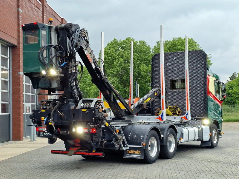 木材运输车, 起重车 Volvo FH 13.540 6x4 - HIAB / Loglift F125Z 80 Crane - Krane - Grua year 2019：图9