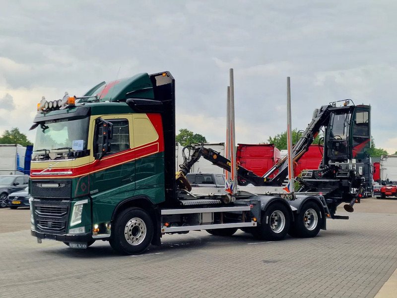 Volvo FH 13.540 6x4 - HIAB / Loglift F125Z 80 Crane - Krane - Grua year 2019 - 木材运输车, 起重车:图5 Volvo FH 13.540 6x4 - HIAB / Loglift F125Z 80 Crane - Krane - Grua year 2019 - 木材运输车, 起重车:图5