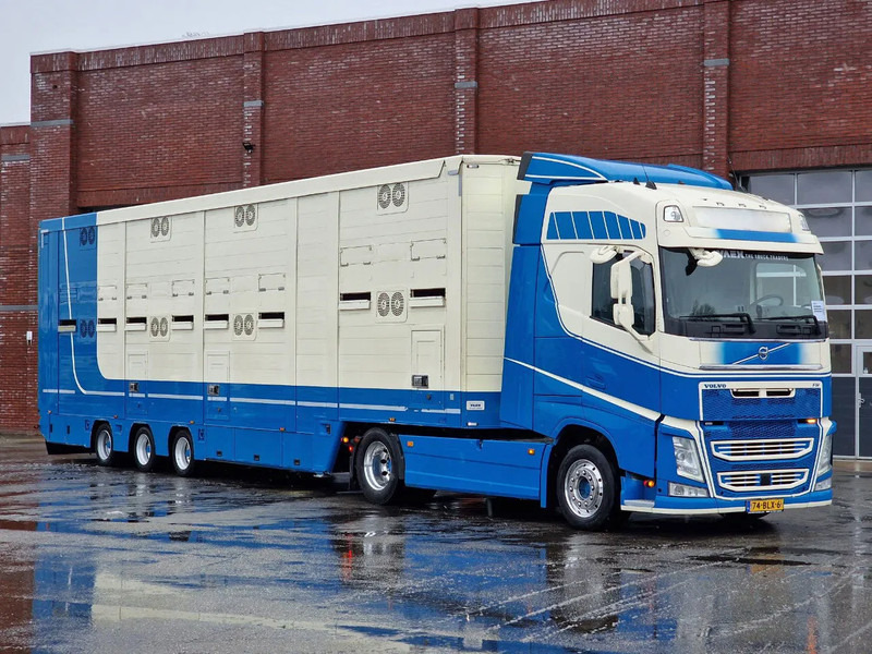 Volvo FH 500 4x2 + 2 deck livestock - Ventilation - Moving floors - 2x steering axle VSE - 牵引车:图1 Volvo FH 500 4x2 + 2 deck livestock - Ventilation - Moving floors - 2x steering axle VSE - 牵引车:图1