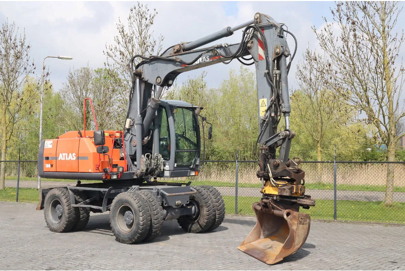 Atlas 160W | ROTOTILT | GRIPPER | BUCKET | DOZER BLADE - 轮式挖掘机:图5 Atlas 160W | ROTOTILT | GRIPPER | BUCKET | DOZER BLADE - 轮式挖掘机:图5