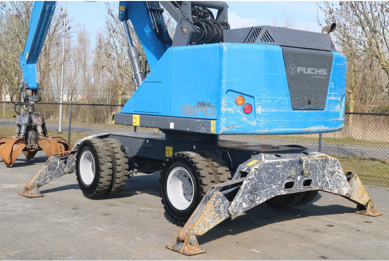 垃圾/ 工业叉装车 Fuchs MHL 320 | PEEL GRAB | UMSCHLAG | GOOD TIRES：图7