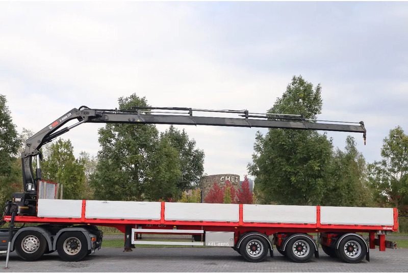 Kelberg HIAB 228-4 | 3 AXLE | LIFT AXLE | 2X STEERING | KRAN / CRANE - 栏板式/ 平板半拖车:图2 Kelberg HIAB 228-4 | 3 AXLE | LIFT AXLE | 2X STEERING | KRAN / CRANE - 栏板式/ 平板半拖车:图2