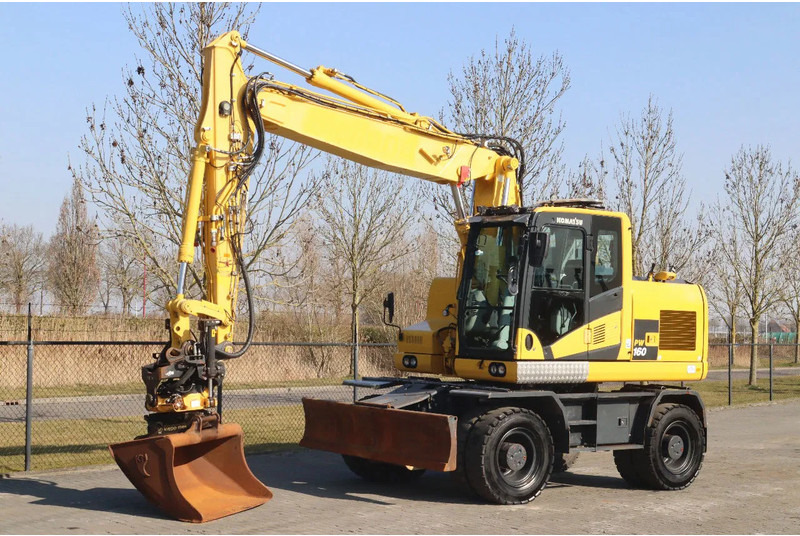 Komatsu PW160-11 | ENGCON TILTROTATOR | BUCKET | TRAILER HYDR. - 轮式挖掘机:图2 Komatsu PW160-11 | ENGCON TILTROTATOR | BUCKET | TRAILER HYDR. - 轮式挖掘机:图2