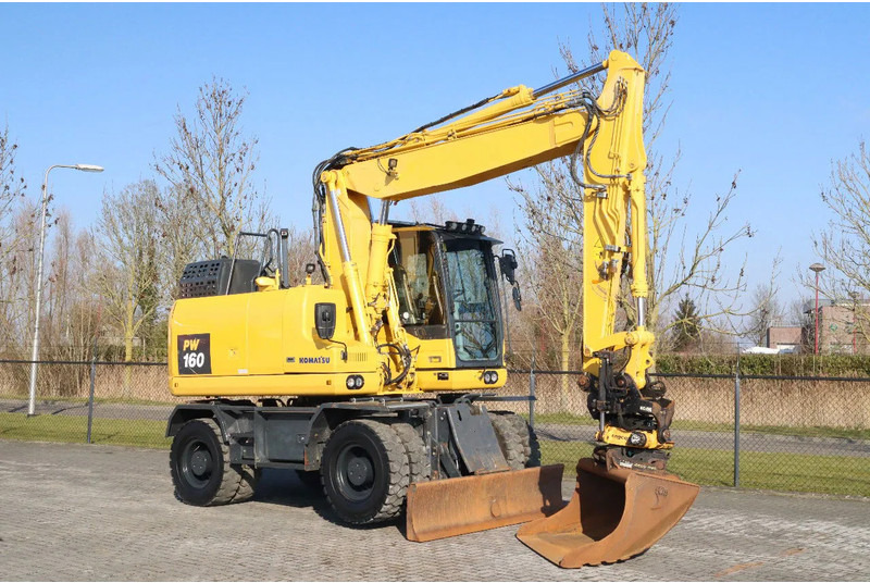 Komatsu PW160-11 | ENGCON TILTROTATOR | BUCKET | TRAILER HYDR. - 轮式挖掘机:图5 Komatsu PW160-11 | ENGCON TILTROTATOR | BUCKET | TRAILER HYDR. - 轮式挖掘机:图5