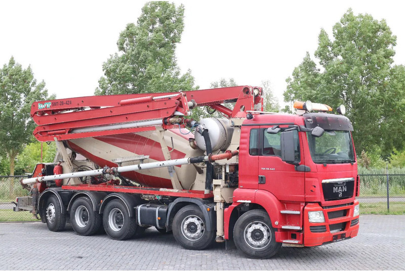 MAN TGS 50.440 | 10X4*6 | SARAKA 28 METER | 8M3 MIXER - 混凝土搅拌车:图4 MAN TGS 50.440 | 10X4*6 | SARAKA 28 METER | 8M3 MIXER - 混凝土搅拌车:图4
